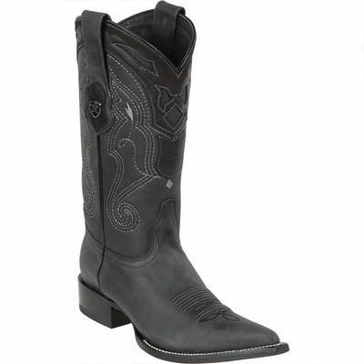 Black Pointy Mexican Boots 1   - from alligatorwarehouse.com