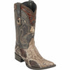 Pointy Snake Skin Boots 3   - from alligatorwarehouse.com