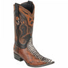 Pointy Snake Skin Boots 2   - from alligatorwarehouse.com