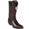 Mexican Cowboy Yellow Gold Boots Caiman Tail 5   - from alligatorwarehouse.com