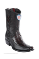 Wild West Botas de Avestruz Horma Dubai Toe Blackcherry