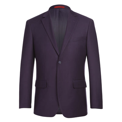 201-14 Men's 2-Piece New Slim Fit Single Breasted Notch Lapel Suit 2 SO6201-14 new slim suits_34R  - from alligatorwarehouse.com