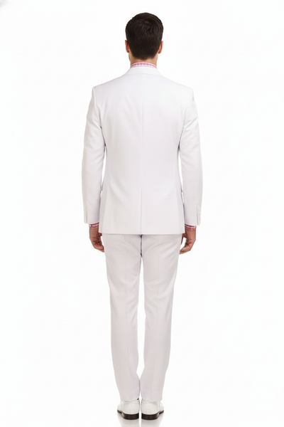 Men’s White Double-Breasted 3-Piece Suit Set – Premium Tailored Fit Formal Wedding and Evening Suit 4   - from alligatorwarehouse.com