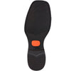 Men's King Exotic Square Toe Ostrich Boots Rubber Sole & Saddle Gray (48230309) 2   - from alligatorwarehouse.com