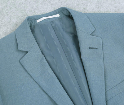 Light Blue 2 Piece Suit Notch Lapel Slim Fit 2 SO6201-11-SLIMFIT  - from alligatorwarehouse.com