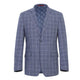 293-24 Men's Slim Fit Checked Suits