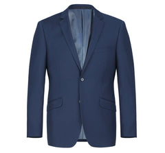 2110-19 Men's Slim Fit Solid Stretch 2-Piece Suit