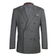 293-44 Men's Double-Breasted New Slim Fit Suits