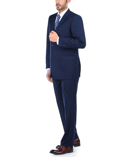 (Limited Sizes) Regular Fit 2 Piece Navy Suit 3 SO6201-19-CLASSIC  - from alligatorwarehouse.com