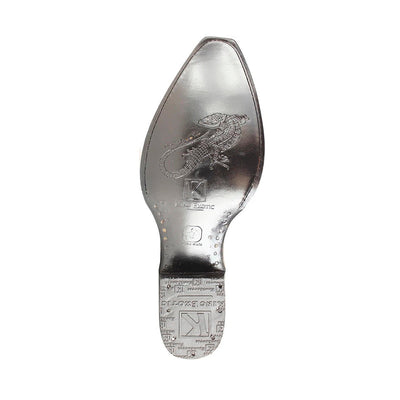 Men's King Exotic Snip Toe Teju Lizard Boots Handcrafted Black Cherry (4940718) 2   - from alligatorwarehouse.com