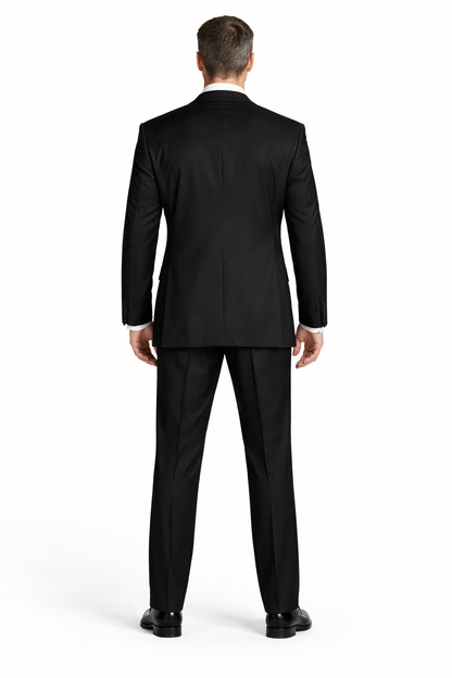 2 Button Suit in Black