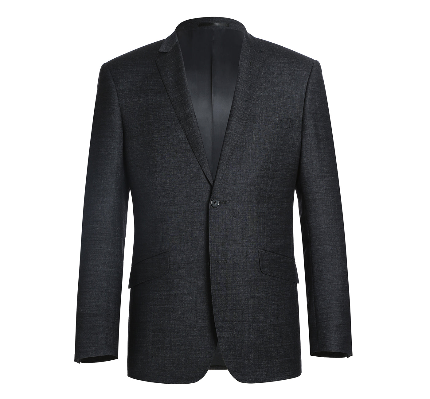 558-2 Men's Two Piece Slim Fit Wool Blend Suit 2 SO6558-2 slim suits_36S  - from alligatorwarehouse.com