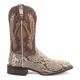 Dan Post Men's Brutus Python Snakeskin Square Toe Boots - Natural