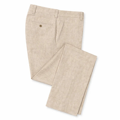 Linen Premium Pant - Oatmeal