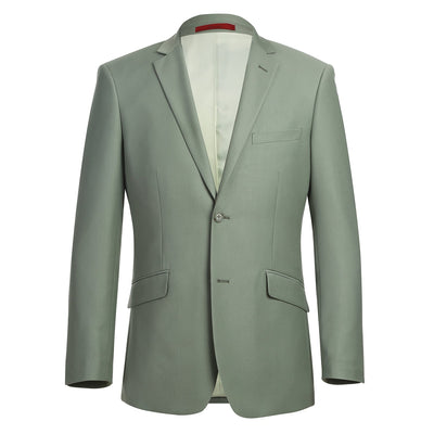 201-12 Men's 2-Piece Slim Fit Single Breasted Notch Lapel Suit 2 SO6201-12 slim suits_38L  - from alligatorwarehouse.com
