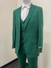 Mens Emerald Green 3-Piece Suit ƒ?? Slim Fit Wedding and Formal Suit by Alberto Nardoni 4   - from alligatorwarehouse.com