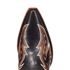 Dan Post Men's Racer Black Leather Snip Toe Western Boots 3 DP7014_8_D  - from alligatorwarehouse.com