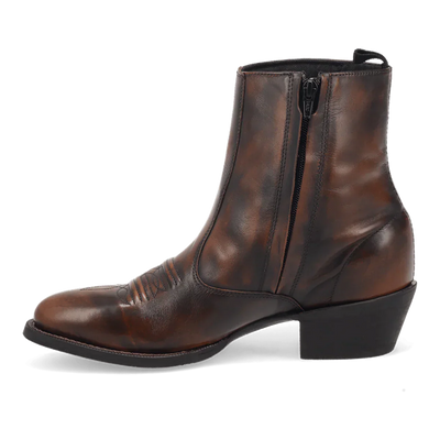 Laredo Men's Fletcher Leather Round Toe Boots with Zipper - Tan 3 62074_7_D  - from alligatorwarehouse.com