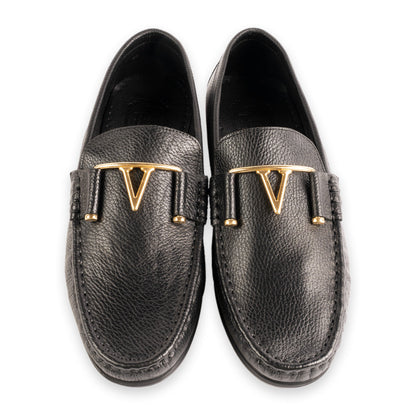 P0213 -3218 Deer V buckle- Black