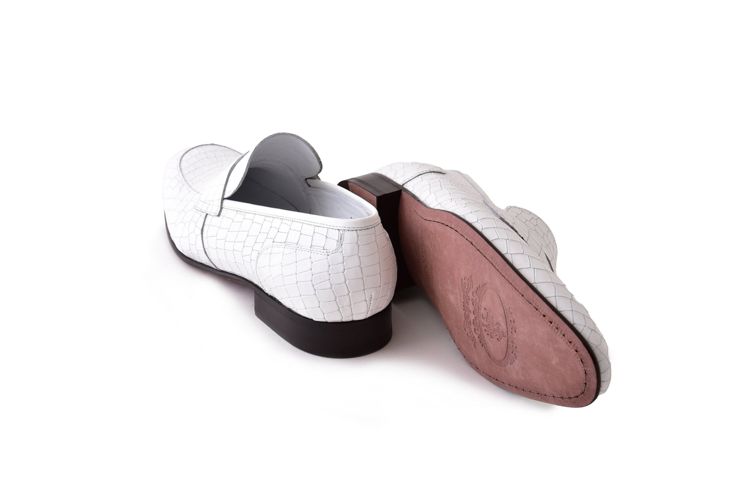 C01706-3470C Croco Leather White