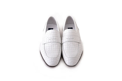C01706-3470C Croco Leather White