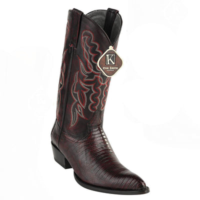 King Exotic Men's Lizard Western Boots J Toe 3 -01  - from alligatorwarehouse.com