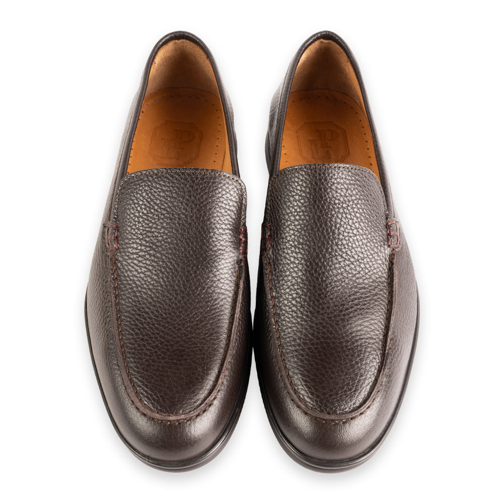 P0217-3564 Venetian Loafer- Dark Brown