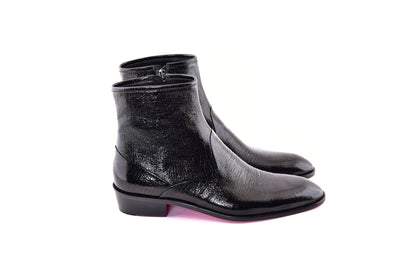 C197-3617V Plain Toe-Black Vita