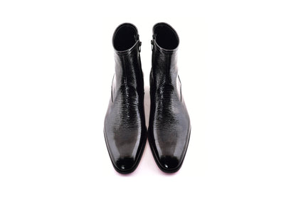 C197-3617V Plain Toe-Black Vita