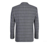 Lozano Collection - Men's 2 Piece Regular Fit Gray Check Pattern Suit 2 SO6293-14-CLASSIC2PC  - from alligatorwarehouse.com