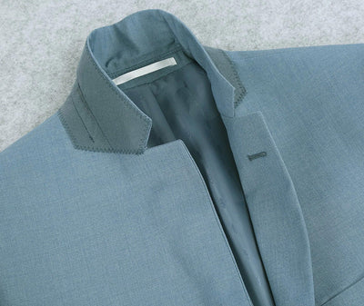 Light Blue 2 Piece Suit Notch Lapel Slim Fit 3 SO6201-11-SLIMFIT  - from alligatorwarehouse.com