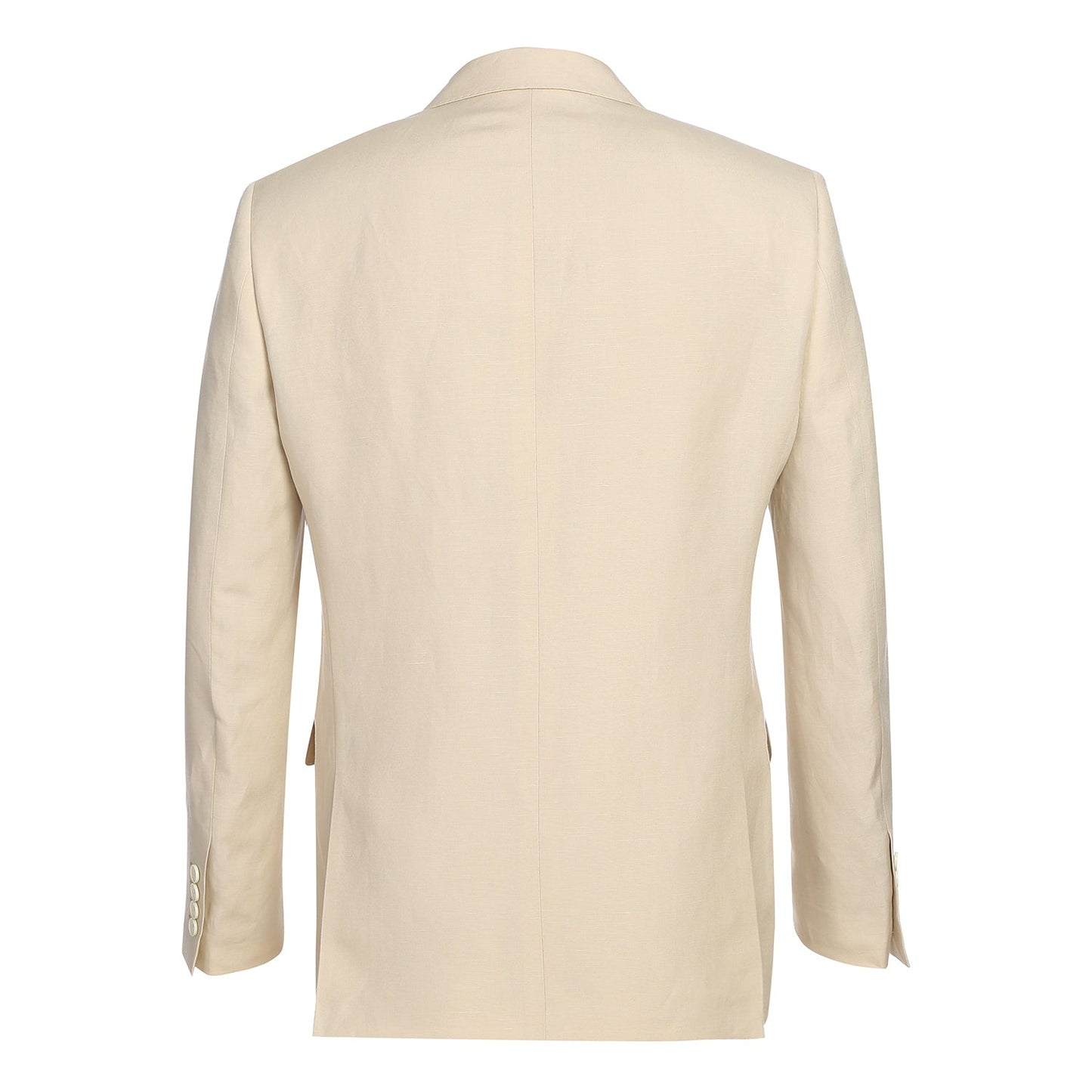 611-3 Men's New Slim Fit Checked Linen Suits