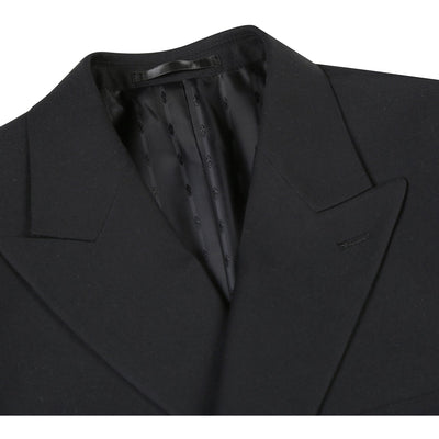 201-1 Men's Double-Breasted Peak Lapel Slim Fit Suit 3 SO6201-1 DB PEAK slim suits_34S  - from alligatorwarehouse.com