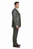 Men’s Olive Green 3-Piece Suit – Classic Fit with Vest and Tie Pleated Pants Three Buttons 3   - from alligatorwarehouse.com