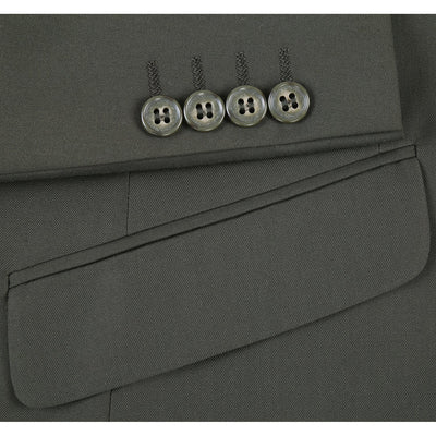 201-10 Men's 2-Piece Slim Fit Single Breasted Notch Lapel Suit 6 SO6201-10 slim suits_38L  - from alligatorwarehouse.com