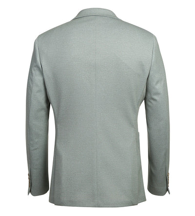 Half Canvas Slim Fit Blazer in Light Sage Gray 3 SO6PS24-4_Riserva-JKT_38R  - from alligatorwarehouse.com