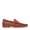 Mens Mezlan Rollini Ostrich Quill Dress Shoe Loafer in Black 6   - from alligatorwarehouse.com