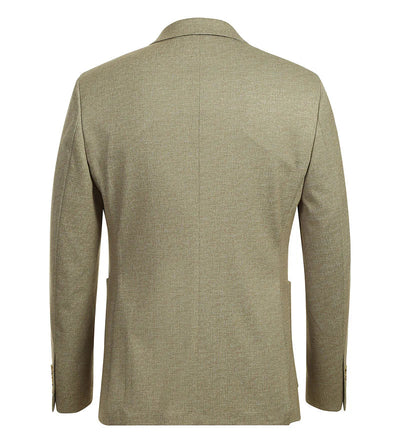 Half Canvas Slim Fit Blazer in Khaki 3 SO6PS24-1_Riserva-JKT_38R  - from alligatorwarehouse.com