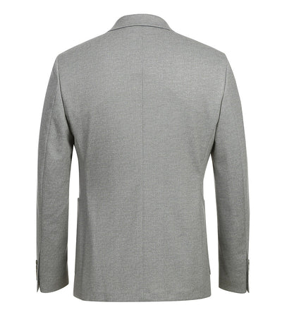 Half Canvas Slim Fit Blazer in Gray 3 SO6PS24-2_Riserva-JKT_38R  - from alligatorwarehouse.com