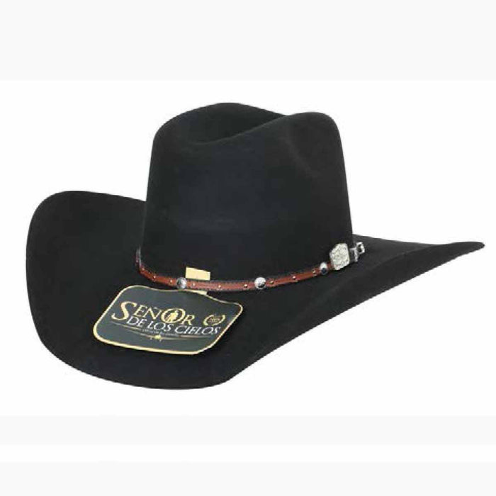 Texana El Senor de los Cielos 50X Horma Conejo Negra Guadalupana SDLC