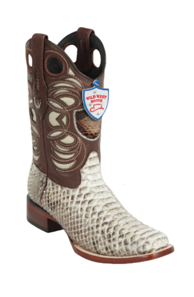 Botas de Pitón Original Horma Ranchero Wild West 1   - from alligatorwarehouse.com