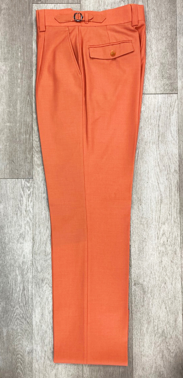 Tiglio Luxe Marbella Solid Coral Wide Leg Pants TIG4502/1 (SIZE 32 ONLY) 1   - from alligatorwarehouse.com