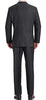 100% Virgin Wool Regular Fit 2 Piece Suit 2 Button in Charcoal 2 SO6555-3-CLASSIC  - from alligatorwarehouse.com