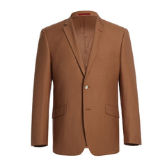 201-106 Men's 2-Piece Slim Fit Single Breasted Notch Lapel Suit