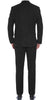 Performance Stretch Suit 2 Piece Slim Fit in Black 2 SO62110-1-SLIM  - from alligatorwarehouse.com