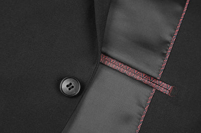 Performance Stretch Suit 2 Piece Slim Fit in Black 3 SO62110-1-SLIM  - from alligatorwarehouse.com