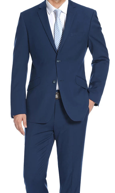 Performance Stretch Suit 2 Piece Slim Fit in Blue 1 SO62110-19-SLIM  - from alligatorwarehouse.com