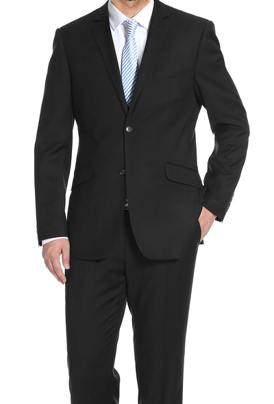 Performance Stretch Suit 2 Piece Slim Fit in Black 1 SO62110-1-SLIM  - from alligatorwarehouse.com