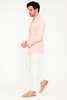 Men’s Blush Pink Slim Fit Blazer – Stylish Two-Button Sport Coat with Notch Lapel 4   - from alligatorwarehouse.com