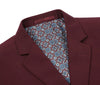Vanderbilt Collection - Classic 2 Piece Suit 2 Buttons Regular Fit In Burgundy 2 SO6201-8-CLASSIC  - from alligatorwarehouse.com